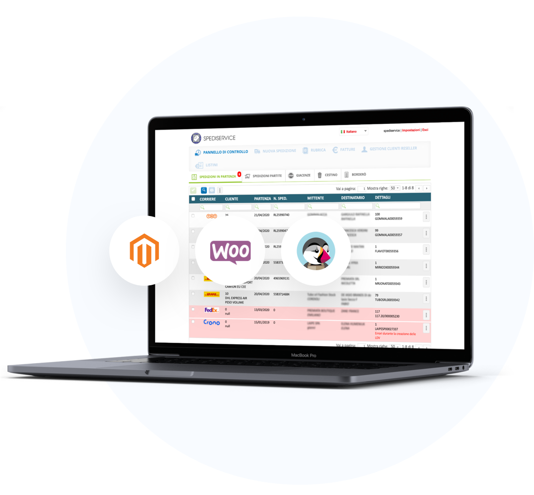 integrazione tracciamenti ecommerce